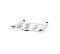 Cadre intermédiaire universel pour lave-linge avec porte-serviettes coulissante ML-Design