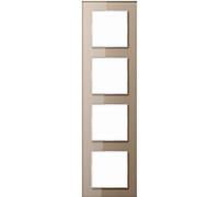 Cadre jeune AC584GLCH - 4 positions, horizontal et vertical, verre, champagne...