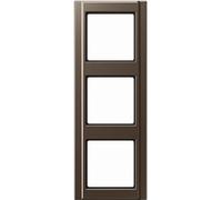 Cadre Jung A583MO - 3 positions, horizontal et vertical, thermodurcissable, I...