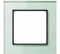 Cadre Jung AC581GLWMT - 1 x, horizontal et vertical, verre, blanc mat neuf