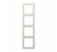 Cadre Jung CD 500, quadruple, blanc
