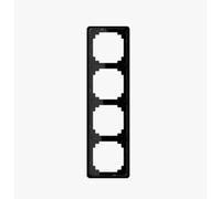 Cadre Jung CDP584SW - 4 positions, horizontal et vertical, thermodurcissable,...