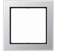 Cadre Jung FDAL2981 - 1 pli, horizontal et vertical, aluminium, IP44 neuf