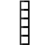 Cadre Jung LS985SW 5 positions, horizontal et vertical, thermodurcissable, IP...