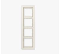 Cadre Jung LSD984W - 4 positions, horizontal et vertical, thermoplastique,...