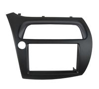 Cadre Kit de Garniture de Montage pour autoradio DVD Double DIN Compatible avec Honda Civic, Comprenant Le Cadre et Le Faisceau de câbles. Facade d'Autoradio(Left)