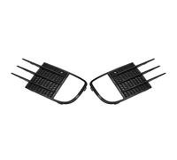 Cadre lampe brouillard Grille Paire De Grilles De Phares Antibrouillard Avant Pour VW Pour Golf MK6 Pour GTD Pour GTI 2009-2013 5K0853665C 5K0853666C Noir Brillant