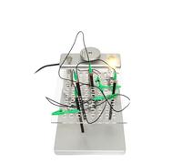 Cadre LED BDM, construction en acier inoxydable, 22 adaptateurs complets, métal LED BDM FRAME