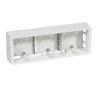 Cadre - LEGRAND - Céliane - Blanc - 3 postes - Saillie - Plastique