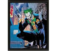 Pyramid International – Cadre lenticulaire 3D Joker Bang – 25,5x20,5 cm – Licence officielle
