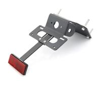 Cadre Licence Moto Support De Plaque D'immatriculation Montage Central Moto Queue Bien Rangée Compatible Avec Grom Pour MSX125 2013 2014 2015(Style B)