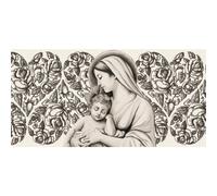 Cadre MADONNA AVEC L'ENFANT PARMI LES COEURS G2340 PINTDECOR