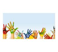 Cadre MAINS DE COULEURS G1592 PINTDECOR