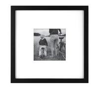Cadre MCS East Village noir 10 x 10 po mat 5 x 5 po simple