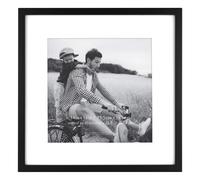 Cadre MCS East Village noir 14 x 14 po mat 10 x 10 po simple