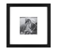 Cadre MCS East Village noir 8 x 8 po mat 4 x 4 po simple