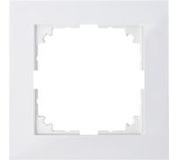 Schneider Electric Merten MEG4010-3660 M-Pure Cadre Simple pour Prises et interrupteurs Aluminium