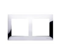 kontakt-simon Simon 54 Premium Double Cadre Métal Chrome DR2/63 5902787827298