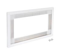 Cadre micro-ondes à encastrer en plastique - module 600 mm - blanc EMUCA