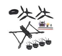 Cadre MK4 V2 8 pouces 367 mm, contrôleur de vol F4/F7, contrôleur 60 A, moteur 2806.5 2807 1300 kV et hélice 8045 for kit FPV(With F4 FC)