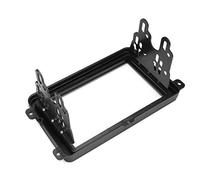 Cadre Montage Plastique 2 Din Voiture Radio Fascia Fascias Cadre de Panneau de CD DVD Dash Audio intérieur Utilisation adaptée pour Volkswagen Touran VW Caddy Seat Skoda Fabia Octavia(178x100mm)