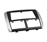 Cadre Montage Plastique Double Din Radio Radio Fascia Haut Utilisation Utilisation adaptée pour Subaru Forester 2008-2012 Impreza 2007-2012 Stéréo Panneau Dash CD Cadre De Kit D'installation