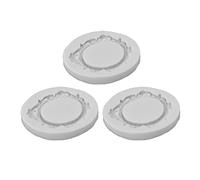 Cadre Moules À Gâteaux En Silicone Style Européen Vintage Dentelle Cadre Photo Fondant Moule pour Décoration De Gâteau BRICOLAGE Cuisson 3 Pièces Gris