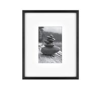 Cadre mural en m tal MCS Master & Co. Foundry noir 8 x 10 po mat 4 x 6 po