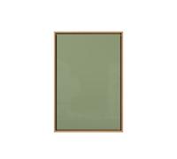 Cadre Mural Flexible et Dynamique pour Tableau Blanc Chat Board 100x150, Chêne Mat