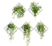 Cadre mural végétal artificiel,Art de décalque de mur de vertes artificielles 3D | Jardinières murales pour chambres d', arrière-plans de canapé, salons, chambres à coucher