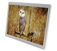 Cadre Numérique 1280x800 Lecteur Musique Vidéos Films Port Usb Mmc Réveil Blanc + Sd 4go Yonis