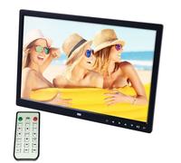 Cadre Numérique 15' 1280X800P LED Album Photo Lecteur Média Grand Format HD Noir YONIS Noir G