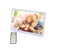 Cadre Numérique 15 Pouces HD Lecteur Multimédia Vidéo Photo Musique USB SD Blanc YONIS Blanc G