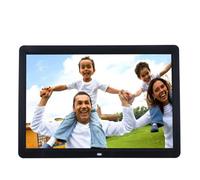 Cadre Numérique 17 Pouces Photo Haute Résolution Digital Multifonction Noir YONIS