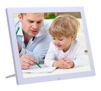 Cadre Numérique Photo Musique Vidéo HD LED USB Contrôle Distance 15 Pouces Blanc + SD 64Go YONIS Blanc G