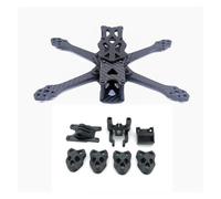 Cadre O4 Pro DC/X 5 Pouces, Compatible avec l'unité aérienne DJI O4 Pro /O3, Drone de Course RC Quadcopter for CADDX Vista Polar Nebula Pro RunCam Link(X5 with TPU)