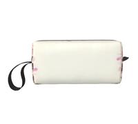 Cadre Ovale Roses Roses Vintage, Trousse de Maquillage Trousse à cosmétiques Trousse de Toilette de Voyage Portable Pochette de Maquillage