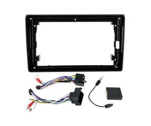 Cadre Panneau 2 Din Radio GPS Contrôle Central Stéréo Tableau Bord Kit 9 Pouces Cadre Frontal pour A4 S4 RS4 8E 8F B9 B7