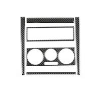 Cadre Panneau Commande Central En Fibre Carbone Pour Autoradio CD Climatiseur Pour VW Pour Golf 4 Pour Jetta Pour Bora MK4 R32 GTI 1999-2004 Décoration Intérieure Voiture(A-B-C)