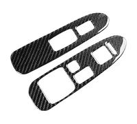 Cadre panneau commande vitre Garniture De Couverture Cadre Bouton Commutation Panneau Lève-vitre Porte En Fiber Carbone Souple Voiture Pour Toyota Pour MR2 Pour SW20/21 1991-1995(RHD)