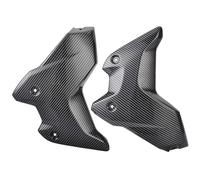 Cadre Panneau Couverture Cadre de protection de radiateur avant, couvercle de carénage du panneau Convient pour BMW R 1250GS R1250 R1250GS 2018-2023 Carénage Latéral Spoiler(Carbon Fiber Look)