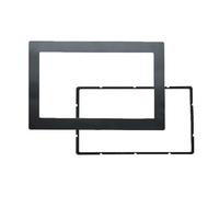 Cadre Panneau D'autoradio 1 Ensemble Universel Cadres Voiture Radio Panneau Tableau Bord Remplacement 2DIN Décoratif Lecteur Automatique 211x138mm Cadre Tableau Bord Radio