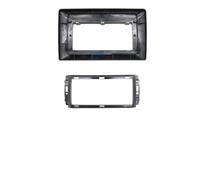 Cadre Panneau D'autoradio 9/10 Pouces Autoradio 2Din Unité Principale GPS MP5 Lecteur Android Cadre Fascias pour Dodge pour Chargeur pour Durango Magnum Calibre 2004-2007(10.1Inch Frame B Set)