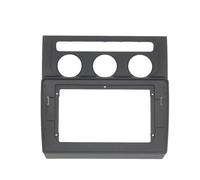 Cadre Panneau D'autoradio Cadre D'autoradio pour VW pour Touran 2004-2008, Installation Stéréo, Montage sur Tableau De Bord, Garniture De Façade. FHCBUTAE(9 inch)