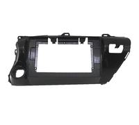 Cadre Panneau D'autoradio Cadre D'autoradio Stéréo, Installation du Tableau De Bord, Garniture, Unité Principale 2Din pour Toyota pour Hilux 2015-2018 FHCBUTAE(LHD,10.1 inch)