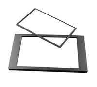 Cadre Panneau D'autoradio Cadre De Façade D'autoradio Stéréo DVD 2 DIN pour Ford pour Fiesta III 2006-2008 FHCBUTAE