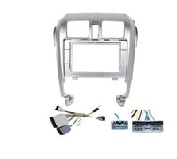 Cadre Panneau D'autoradio Cadre De Panneau Audio Stéréo pour Autoradio MP3 MP5 9/10 Pouces pour CRV 2008-2011 FHCBUTAE(Frame A and Cable)