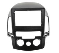 Cadre Panneau D'autoradio Cadre DVD De Voiture Double Din AT/MT AC, 7/9 Pouces, Adaptateur Montage Audio, Panneau Tableau Bord pour Hyundai pour I30 2008 2009 2010 2011(Frame MT-9 inch)
