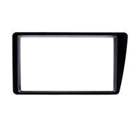 Cadre Panneau D'autoradio Cadre DVD pour Tableau De Bord, Adaptateur Stéréo Double DIN pour Civic 2001-2006 (Conduite À Gauche) FHCBUTAE