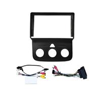 Cadre Panneau D'autoradio Kit Cadre Façade D'autoradio pour Dodge pour Ram 2013 2014 2015 2016 2017 2018 2019(Fascia Cable canbus)